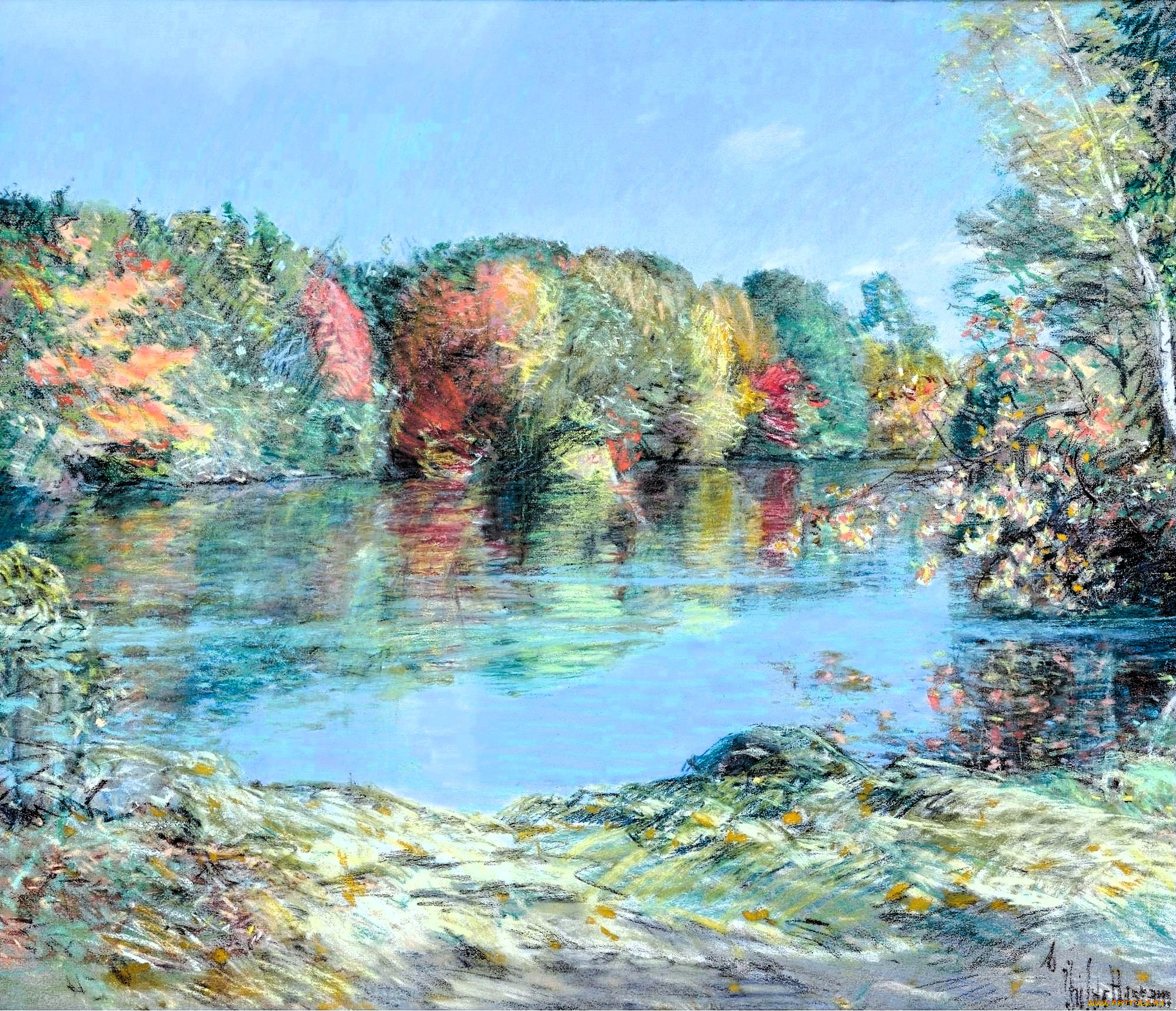 , frederick childe hassam, , , , , 